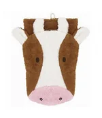 Kosmetyki kąpielowe dla dzieci - Myjka Do Kąpieli Dla Dzieci, Rękawica Kąpielowa Duża, Krówka Klara, Bawełna Organiczna, Gots, Fürnis - miniaturka - grafika 1