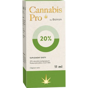 Boiron Cannabis Pro 20%, olej z konopi, 11 ml - Suplementy naturalne - miniaturka - grafika 1