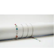 Akcesoria do okularów - Łańcuszek do okularów 9 SILVER - miniaturka - grafika 1