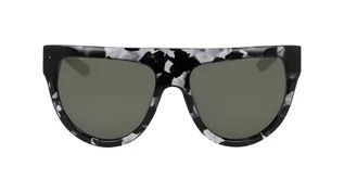 Okulary przeciwsłoneczne - Dragon Damskie okulary przeciwsłoneczne Dusk Ll, Czarny żółw/Luma Lens G15, Jeden rozmiar - grafika 1