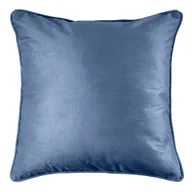 Poduszki dekoracyjne - Poduszka Velvet 45x45cm granatowy - miniaturka - grafika 1
