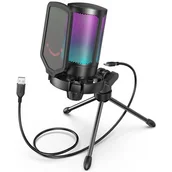 Mikrofony komputerowe - Mikrofon FIFINE A6V Czarny A6V - miniaturka - grafika 1