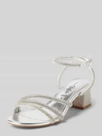 Sandały damskie - Sandały z obszyciem kamieniami stras model ‘LILLY’ - miniaturka - grafika 1