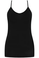 Koszulki i topy damskie - Ulla Popken Damska koszulka z koronką, czarny, 50-52 - miniaturka - grafika 1