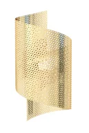 Lampy ścienne - Złoty ażurowy kinkiet metalowy - D144 W4-G06 - miniaturka - grafika 1