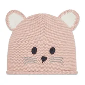 Czapki dla dzieci - Czapka United Colors Of Benetton 6V22AA007 Różowy - miniaturka - grafika 1