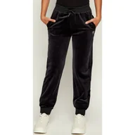 Spodnie sportowe damskie - GUESS ACTIVE Spodnie dresowe Regular Fit - miniaturka - grafika 1