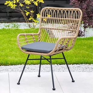 Fotel Adele beżowy PATIO - Fotele i krzesła ogrodowe - miniaturka - grafika 1
