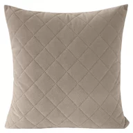 Poszewki na poduszki - Poszewka 40x40 welwet Milo beżowa Eurofirany - miniaturka - grafika 1