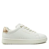 Buty dla dziewczynek - Sneakersy Tommy Hilfiger Low Cut Lace-Up Sneaker T3A9-33736-1355 M Biały - miniaturka - grafika 1