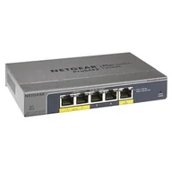 Switche - Netgear Switch GS105PE 5x10/100/1000 2xPoE ProSafe Plus (1_367161) - miniaturka - grafika 1