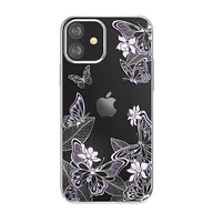 Etui i futerały do telefonów - Kingxbar Butterfly Series-Purple/Silver iPhone 12 5.4'' - miniaturka - grafika 1