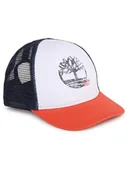 Czapeczki dla niemowląt - Timberland Czapka w kolorze biało-czerwono-czarnym - miniaturka - grafika 1