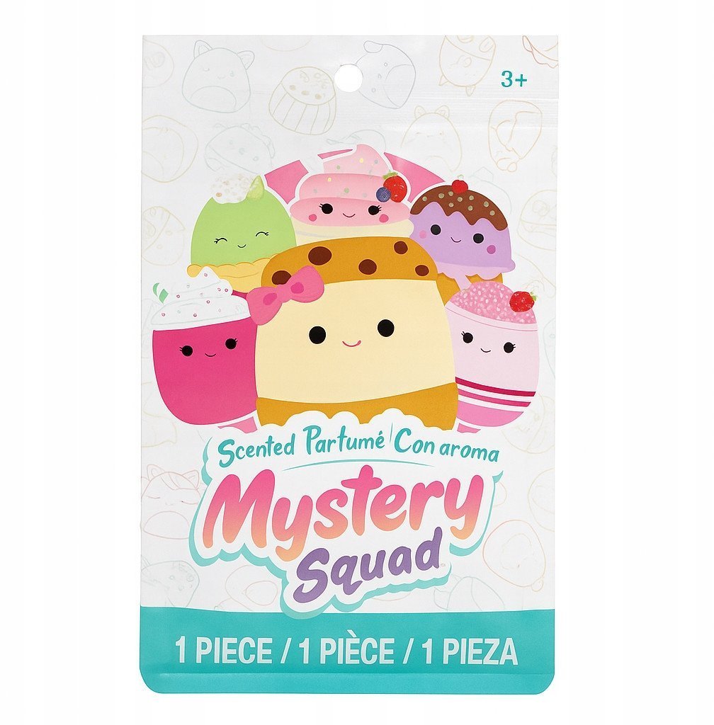 Squishmallows SQUISHMALLOWS Mystery Squad W18 Scented plush toy, 12 cm