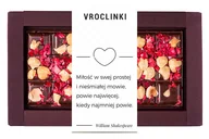 Czekolada - Czekolada gorzka z żurawiną i orzechami laskowymi - serce Shakespeare - miniaturka - grafika 1