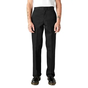 Dickies Męskie spodnie sportowe Slim Straight Work Pants czarne, 30W x 31L - Spodnie męskie - miniaturka - grafika 1