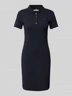 Sukienki - Sukienka polo z wyhaftowanym logo model ‘1985’ - miniaturka - grafika 1