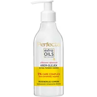 Kremy i maski do rąk - Perfecta Extra Oils "silikonowe rękawiczki" krem-olejek do rąk paznokci i skórek 195ml - miniaturka - grafika 1