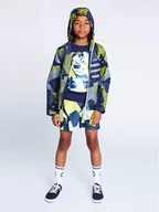 Kurtki i płaszcze dla chłopców - Timberland Wiatrówka T26583 D Niebieski Regular Fit - miniaturka - grafika 1