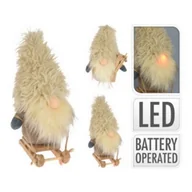 Oświetlenie świąteczne - Gnom LED 15 x 11 x 23 cm ALX616380 - miniaturka - grafika 1