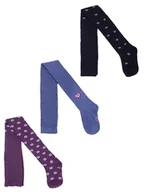 Rajstopy - Rajstopy dziewczęce bawełniane we wzory 3PAK 140-146 YOCLUB - miniaturka - grafika 1
