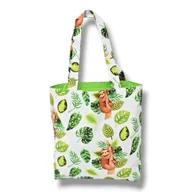 Torby i wózki na zakupy - Torba shopperka torba shopper na zakupy leniwce - miniaturka - grafika 1