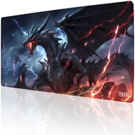 Podkładki pod mysz - PODKŁADKA POD MYSZ MYSZKĘ Dragon of Death 100x50 TILT Na biurko Duża - miniaturka - grafika 1