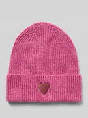 Czapki damskie - Czapka beanie z haftem model ‘MALIKA’ - miniaturka - grafika 1