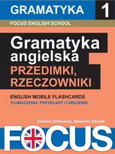 Focus. Angielska gramatyka: przedimki i rzeczowniki. Zestaw 1 - E-booki - języki obce - miniaturka - grafika 1
