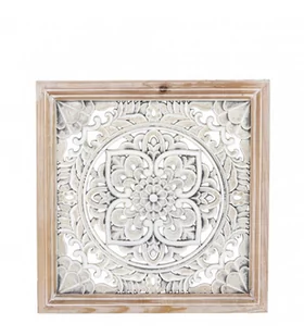 Lustro Panel Casa Roma , drewno jodłowe, 144047 - Lustra - miniaturka - grafika 1
