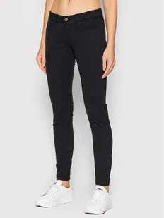 Pepe Jeans Jeansy Soho PL211539 Czarny Skinny Fit - Spodnie damskie - miniaturka - grafika 1