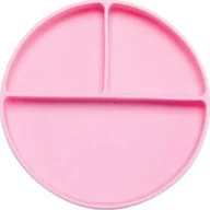 Miseczki i talerzyki dla dzieci - bi-bi Silikonowy talerzyk z przyssawką - miniaturka - grafika 1