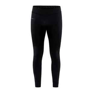 Męskie Legginsy termoaktywne CRAFT CORE DRY ACTIVE COMFORT PANT M 1911159-999000 – Czarny - Bielizna sportowa męska - miniaturka - grafika 1