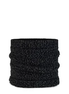 Czapki i chusty sportowe męskie - Komin na szyję Buff Switch Polar Neckwarmer - solid black - miniaturka - grafika 1