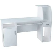 Biurka - EDINOS Białe biurko komputerowe G6-A22 - miniaturka - grafika 1