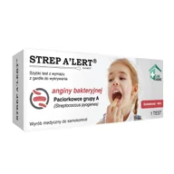 Testy ciążowe i diagnostyczne - ZBADAJSIE SP. Z O.O. ZBADAJSIE SP Z O.O Strep Alert Test na anginę bakteryjną wymaz z gardła na paciorkowce) 1 sztuka - miniaturka - grafika 1