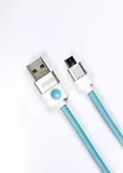 Kable USB - Lark Europe Origami USB-->micro USB cable 2m Blue 5901592832671 [5006570] - miniaturka - grafika 1