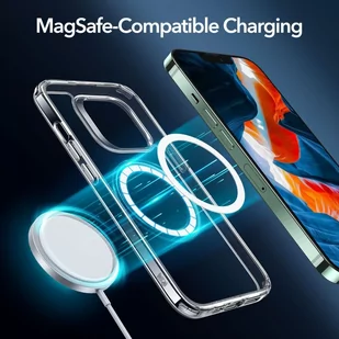 Etui Esr Hybrid Magsafe Iphone 13 Pro Clear - Etui i futerały do telefonów - miniaturka - grafika 3