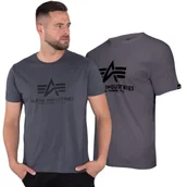 Odzież taktyczna i umundurowanie - Alpha Industries Basic 100501 412 - Grafitowa - miniaturka - grafika 1