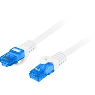 Kable komputerowe i do monitorów - LANBERG Kabel sieciowy LAN RJ45 RJ45 2 m Biały - miniaturka - grafika 1
