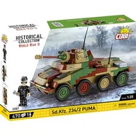 Klocki - Cobi 2287 Czołg Sd.Kfz. 234/2 Puma Samochód Opancerzony 470 El. - miniaturka - grafika 1