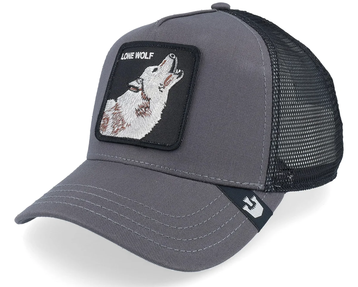 Goorin Bros. Czapka z daszkiem Lone Wolf - jeden rozmiar - węgiel drzewny, Czarny, rozmiar uniwersalny