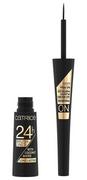 Eyelinery - Catrice 24h długotrwały eyeliner czarny 3ml - miniaturka - grafika 1