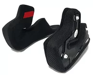 Kaski motocyklowe - SP. Wyściółka policzkowa CLIMA COMFORT.XL.BLACK-RED. N60-5 - miniaturka - grafika 1