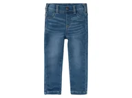 Spodnie i spodenki dla dziewczynek - lupilu® Jeansy dziecięce, Super Skinny Fit (116, Niebieski) - miniaturka - grafika 1