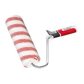 Pędzle i wałki - Rolka WallStar 25 cm C54 czerwony pasek 3k - miniaturka - grafika 1