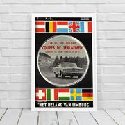 Plakaty - Plakat retro Plakat Rending Car - miniaturka - grafika 1