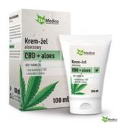 Balsamy i kremy do ciała - EkaMedica krem-żel aloesowy CBD + Aloes 100 ml - miniaturka - grafika 1