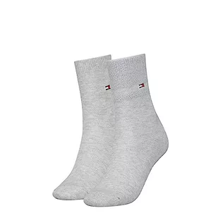 Tommy Hilfiger Skarpety damskie CLSSC (2 sztuki), szary melanż, 35-38 EU - Skarpetki damskie - miniaturka - grafika 1