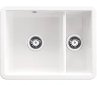 Zlewozmywaki - Deante Lumi ZCU_6503 Ceramiczny Biały - miniaturka - grafika 1